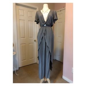 Small Gray Maxi dress